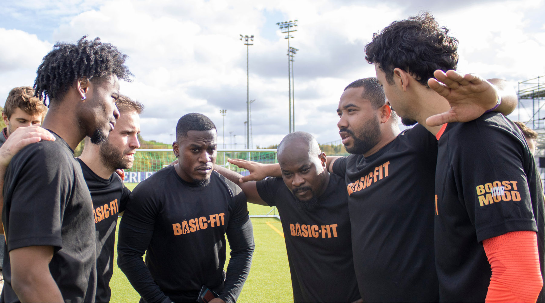 Basic-Fit Team-Building for the Charity Football Tournament Supporting Sport2Be